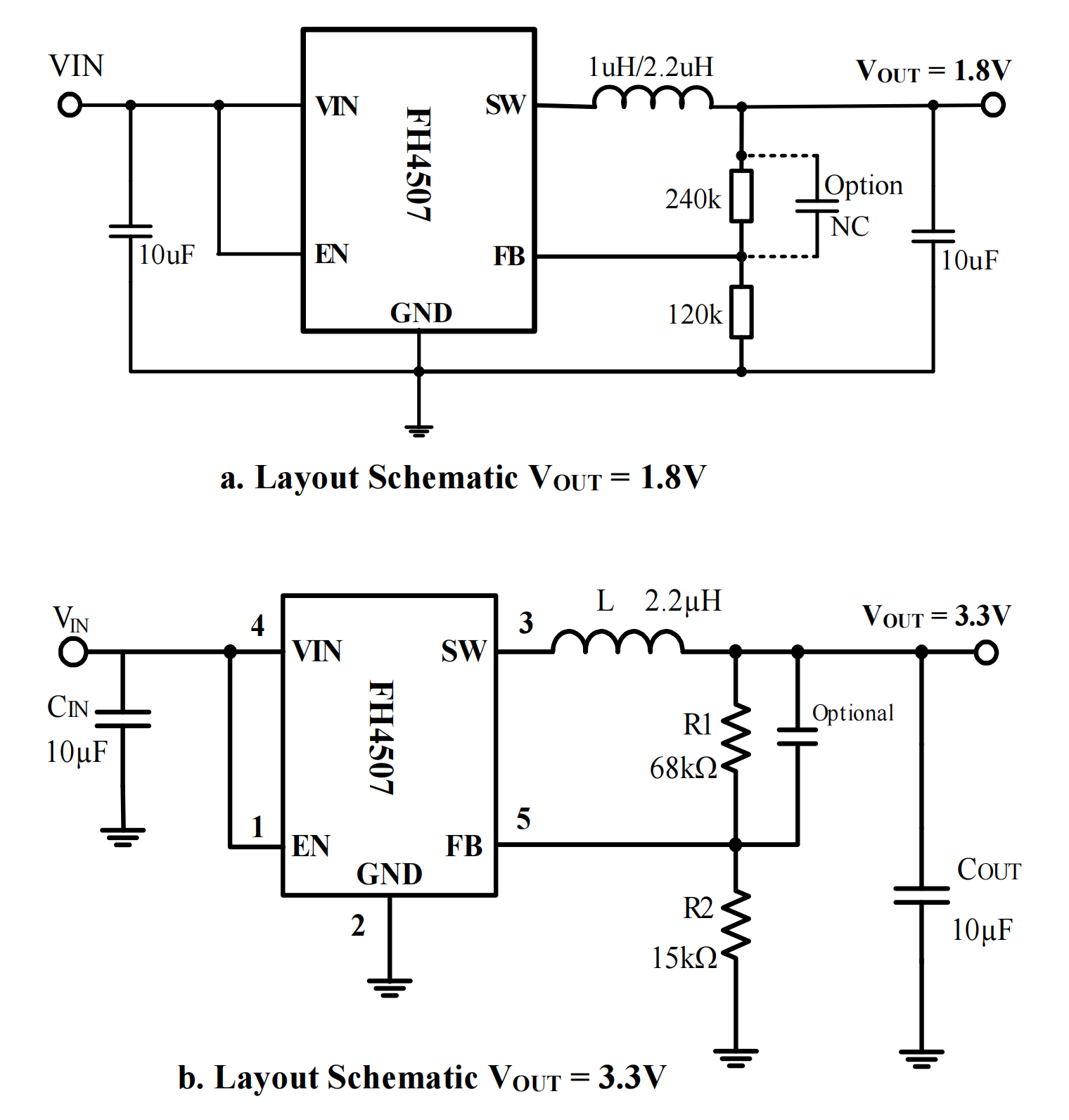 FH4507｜2.0MHZ、1.5A输出电流、效率97%的DC-DC降压型开关稳压器